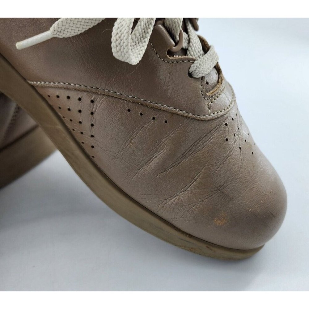 SAS Free Time Lace Up Comfort Walking Shoes Beige Size Men's 8.5 Women's 10 - Picture 12 of 16